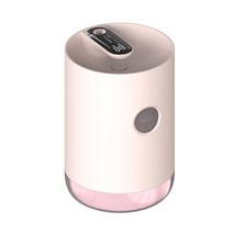 미니 가습기 작은방 생수병 세척쉬운 3000mah 홈 air 1l 휴대용 무선 usb, 분홍, 협력사