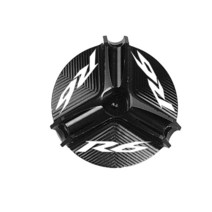 YAMAHA YZF R1 R3 R6 1998-2020 2015-2021 오토바이 CNC 엔진 오일 필러 캡 플러그 커버, 14 R6 Black