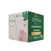 베지터블 코인 압축티슈 100개 x 3pk