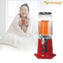 비타하우스 한빛 원적외선 세라믹 원통 히터 HV-3003 전기난로 온열기 식당 사무실