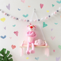 포인트 데코 벽스티커 36가지 종류 아이방 인테리어 / 리무버블 크리스마스 시트지 키즈룸 아기방 벽지 현관문 천장 데코 어린이집 창문 유리 윈도우 카페 화장실 놀이방, 12. 하트