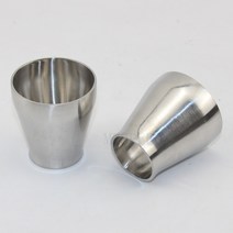 16mm139mm 304 스테인레스 스틸 위생 용접 동심 감속기 파이프 Homewbrew, 46 76mm To 38mm