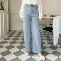 에이블린 투컬러일자팬츠