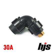 HJS PE 청동 엘보 30A (숫나사 30mm 나사조임식 이음관), 1개