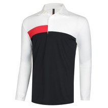 [KT알파쇼핑]남성 국산 봄 간절기 긴팔 골프웨어 스판 카라티셔츠 SH-TSAG-918-아이보리