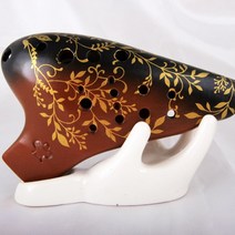 세계로 오카리나 더블, 화이트_은색, 화이트