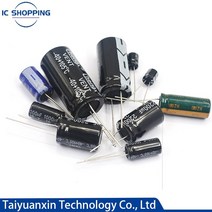 100V 160V 200V 250V 400V 450V 알루미늄 전해 콘덴서 1 2.2 3.3 4.7 10 22 33 47 68 100 120 150 220 330 470 1000, 49 200V220UF 5PCS