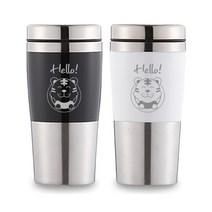 스테인리스 스텐텀블러 기념품 답례품 굿즈제작, 메탈호랑이스텐텀블러, 1개