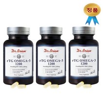알티지 오메가3 오일 멸치 프리미엄 1200 미국 180캡슐 3통