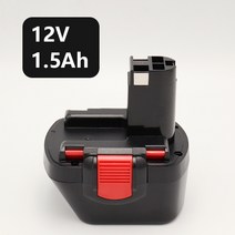 보쉬 충전기 전동드릴 12V 14.4V 충전 GSR12-2 배터리, 12v 1.5Ah(1500mAh)