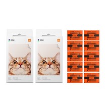 샤오미 정품 xiaomi zink 포켓 포토프린터 인화지 용지 스티커 50매 100매, 150매