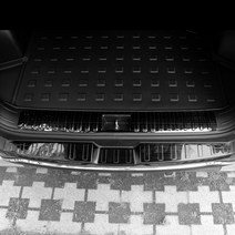 유투카 디 올뉴 투싼NX4 튜닝 범퍼 패드 디퓨저 스텝 보호커버 기스방지 (실버 블랙 색상), 블랙색상