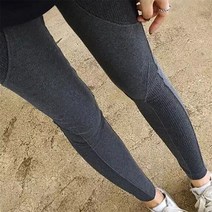 코지 여자 데일리 기모 골지 절개 디자인 편안한 레깅스