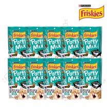 프리스키 파티믹스 미야오 60g 10팩, 10개, 생선&돼지고기와게맛