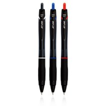 자바 제트라인 볼펜 0.7mm 적색, 10개