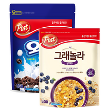 포스트 오레오오즈 850g + 포스트 블루베리500g 대용량 시리얼