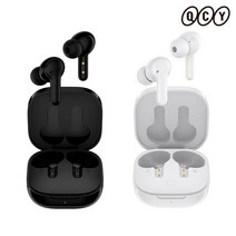 공식인증점 QCY T13 노이즈 캔슬링 무선 블루투스 5.1 APP TWS, 화이트