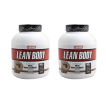 라브라다뉴트리션 린 바디 밀 리플레이스먼트 초콜릿, 2개, 2100g