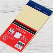 메모패드 의류작업지시서 리갈노트 50장 1개, 기본