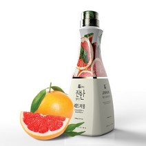 웰파인 더진한 자몽 농축액1.5kg, 복숭아자두