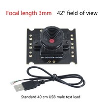 카메라모듈 프로 카메라 모듈 1M 픽셀 USB 무료 드라이버 CMOS 센서 42/70 도 비전 3.0mm/2.8mm 초점 거리, 01 번들 1
