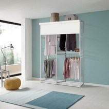 휴센 프리미엄 1580R 롤스크린형 행거/드레스룸, 상세 설명 참조