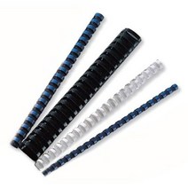 카피어랜드 제본 플라스틱링 1BOX 100개입, 19mm, 검정색