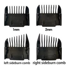 전문 전기 무작위 디자이너 헤어 커팅 머신 남성용 수염 클리퍼 이발사 면도기 트리머, [10] Accessories