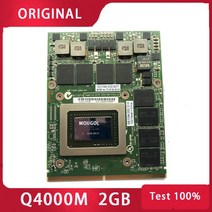컴퓨터부품 Quadro 4000M Q4000M 2G CN0HGXY3 HGXY3 비디오 Vga 그래픽 카드 N12EQ3A1 Dell m6600 m15x 용 Hp 8760w 완전 테스