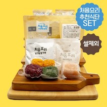 처음요리 초기 중기 후기 완료기 이유식 밀키트 추천식단 41종 (7~12팩 세트), 진죽2 9팩SET5