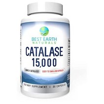 Best Earth Naturals Catalase Antioxidant Enzyme 카탈라제 15000IU 30정