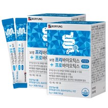 프리바이오틱스 프로바이오틱스 유산균 2박스 (60포)