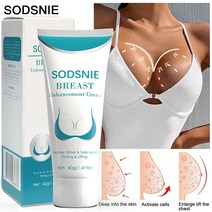 SODSNIE 줄기세포배양액 가슴크림 처진가슴 볼륨+탄력 마사지 효과 40g*3, 2개