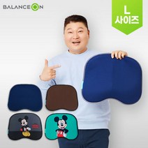 밸런스온 베타젤 Fit 시트 L 레드 차량용 수험생 방석, 단품