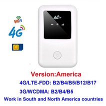 MF904 고속 150Mbps USB 4G WIFI 라우터 LTE EDGE HSPA GPRS GSM 여행 파트너 SIM 카드 슬롯이있는 무선 포켓 모바일 Cat4, 07 America Version