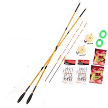 중국 중층낚시대 민물낚시대 대나무 내림 경진대 경질대 내림대 경질 장대 잉어 붕어, 4.5m는 3.6m + 막대 약간 + 실밥