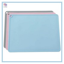 3d 프린터 부품 600mmx400mm 410mmx310mm schoon dlp sla accessoires 용 실리콘 매트 수지 매트, 600x400x3mm, 푸른