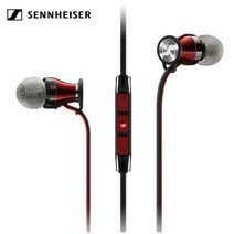 젠하이저 모멘텀 인 이어 3.5mm 딥베이스 이어폰 스테레오 헤드셋 스포츠 이어 버드 아이폰 호환 안드로이드용 마이크가 있는 하이파이 헤드폰, [2] Black for Android