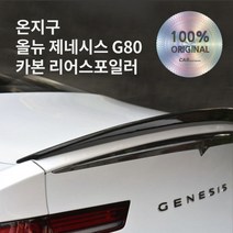 온지구 신형 올뉴 제네시스 G80 2020 카본 리어스포일러
