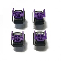 4pcs Razer Purple Optical Switches Razer Huntsman Elite를위한 핫 스왑 스위치