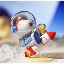 popmart 팝마트 스누피 피너츠 우주여행 시리즈 아트토이 단품 피규어, K개