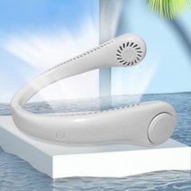 퓨쳐리빙 목선풍기/넥선풍기, 화이트, 화이트인쇄(+500)