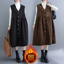 기모점프슈트 골덴점프슈트 겨울점프수트 멜빵바지 코듀로이원피스 코듀로이오버롤 코듀로이점프수트 니트점프수트 벨벳점프수트 56 2022 가을 겨울 코듀로이 민소매 멜빵스커트 중장형