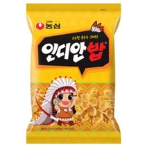 농심 인디안밥 과자 스낵 어린이 청소년 회사 탕비실 간식 야유회 체험학습 소풍 홈파티 홈캉스 PC방 83g, 3개