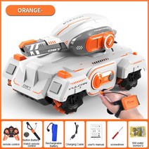 RC 자동차 4WD 탱크 물 폭탄 슈팅 경쟁력있는 제스처 제어 원격 드리프트, 04 OR Dual Remote 1B