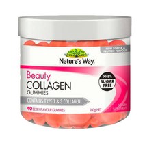 네이쳐스웨이 뷰티 콜라겐 40 구미 -타입1 3 콜라겐 함유 -99.8% 슈가프리/ 뉴질랜드산, 1개