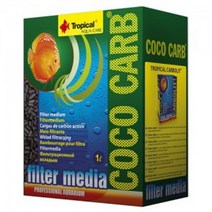 TROPICAL 코코카브 코코넛 활성탄 어항 여과재 1L, 없음