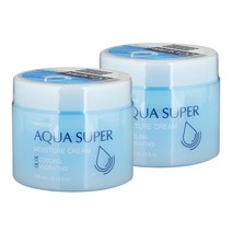 히솝 아쿠아 슈퍼 모이스춰크림 300ml 대용량 수분, 2개