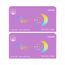 유한양행 센스밸런스 여성 종합 비타민앤미네랄 우먼 멀티 영양제 600mg 28정 2통