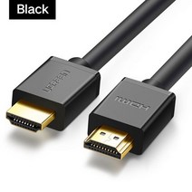 Ugreen-고속 HD MI 케이블 샤오미 mi Box PS4 Mi 분배기 스위치 케이블 1m 2m 금도금 포트 4K 1080P 3D, PVC HDMI 2.0 Cable_CHINA | 3m